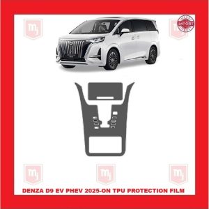 BYD DENZA D9 EV PHEV HYBRID 2025 - ON Right Hand Dive PPF TPU PROTECTIVE FILM & TEMPERED GLASS