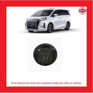 DENZA D9 2025 - ON GARNISH COVER EMBLEM GRILLE DEPAN