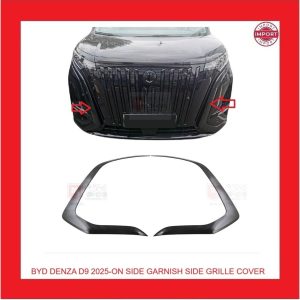 DENZA D9 2025 - ON BLACK WARRIOR GARNISH SIDE GRILLE COVER